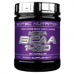 Scitec Nutrition Mega BCAA 1400 - 180 капсул