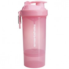 SmartShake шейкер с отсеком Original2GO ONE (розовый) - 800 мл