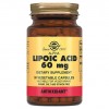 Альфа-липоевая кислота Solgar Alpha Lipoic Acid 60 mg - 30 капсул (фото-0)