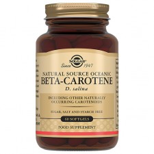 Solgar Beta-Carotene Natural Source Oceanic D.Salina - 60 капсул