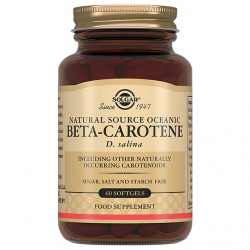Solgar Beta-Carotene Natural Source Oceanic D.Salina - 60 капсул