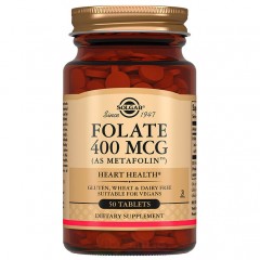 Отзывы Фолат Solgar Folate 400 mcg - 50 таблеток