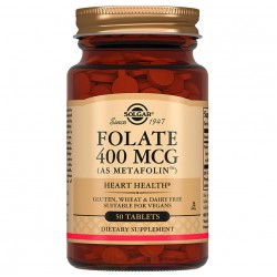 Solgar Folate 400 mcg - 50 таблеток