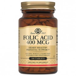 Solgar Folic Acid 400 mcg - 100 таблеток