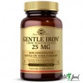Solgar Gentle Iron 25 mg - 90 капсул
