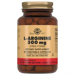 Solgar L-Arginine 500 mg - 50 капсул