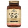 Л-Лизин Solgar L-Lysine 1000 mg - 50 таблеток (фото-0)