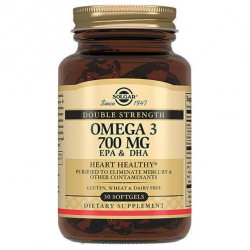 Solgar Omega 3 700 mg Double Strength - 30 капсул