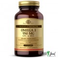 Solgar Omega 3 950 mg Triple Strength - 50 капсул