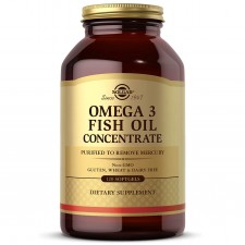 Solgar Omega 3 Fish Oil Concentrate - 120 капсул