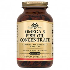 Solgar Omega 3 Fish Oil Concentrate - 60 капсул