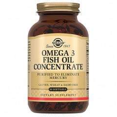 Solgar Omega 3 Fish Oil Concentrate - 60 капсул