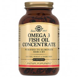 Solgar Omega 3 Fish Oil Concentrate - 60 капсул