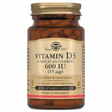 Solgar Vitamin D3 600 IU - 60 вег.капсул