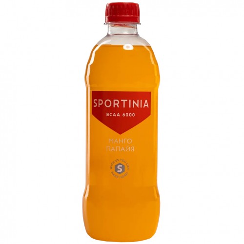 Незаменимые аминокислоты Sportinia BCAA 6000 - 500 мл