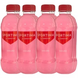 Sportinia Л-Карнитин L-Carnitine (сакура) - 12 шт по 500 мл