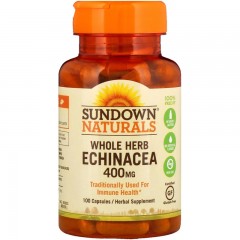Эхинацея Sundown Naturals Echinacea 400 mg - 100 капсул
