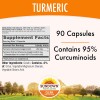 Куркума Sundown Naturals Turmeric 500 mg - 90 капсул (фото-2)
