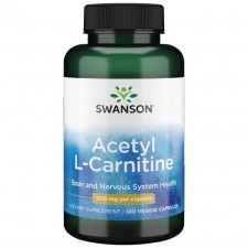Swanson Acetyl L-Carnitine 500 mg - 100 вег.капсул