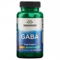 Swanson Gaba Maximum Strength 750 mg - 60 вег. капсул