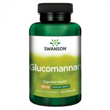 Swanson Глюкоманнан Glucomannan 665 mg - 90 капсул