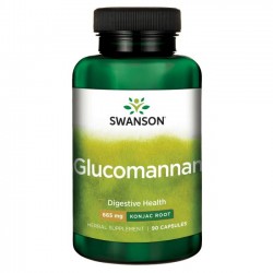 Swanson Глюкоманнан Glucomannan 665 mg - 90 капсул