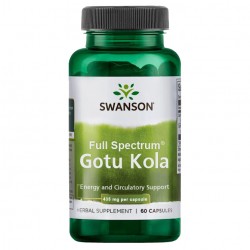 Swanson Готу Кола Gotu Kola 435 mg - 60 капсул