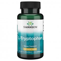 Swanson Л-Триптофан L-Tryptophan 500 mg - 60 капсул
