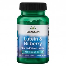 Swanson Лютеин и черника Lutein & Bilberry - 120 капсул