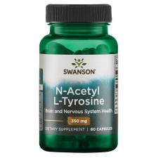 Swanson Н-Ацетил Л-Тирозин N-Acetyl L-Tyrosine 350 mg - 60 капсул