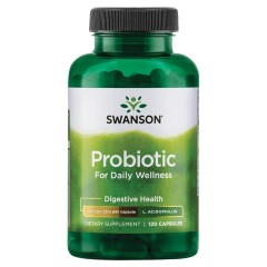 Для здорового пищеварения Swanson Probiotic Daily Wellness - 120 капсул