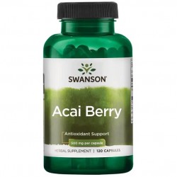 Swanson Ягоды асаи Acai Berry 500 mg - 120 капсул (срок 12.23)