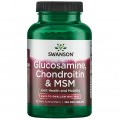 Swanson Glucosamine & Chondroitin & MSM - 360 таблеток