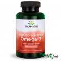 Swanson High Concentrate Omega 3 1140 mg - 120 капсул