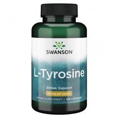 Отзывы L-Тирозин Swanson L-Tyrosine 500 mg - 100 капсул