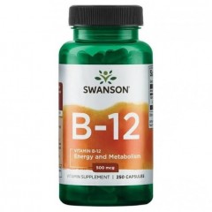 Отзывы Swanson Vitamin B-12 500 mcg - 250 капсул