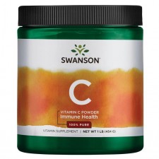 Swanson Витамин С Vitamin C 100% Pure Powder - 454 грамма