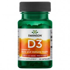 Отзывы Swanson Vitamin D3 1000 IU (25 mcg) - 30 капсул