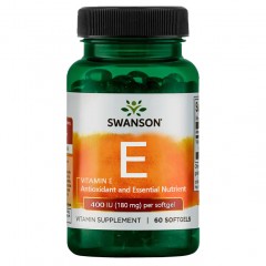Отзывы Swanson Vitamin E 400 IU - 60 капсул
