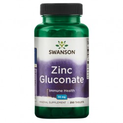 Swanson Zinc Gluconate 30 mg - 250 таблеток