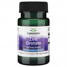 Swanson Цинк оротат Zinc Orotate 10 mg - 60 вег. капсул (11.23)