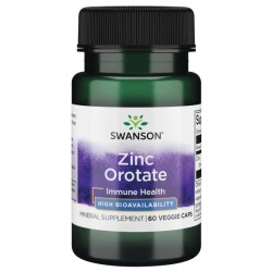 Swanson Цинк оротат Zinc Orotate 10 mg - 60 вег. капсул (11.23)