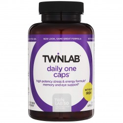 Twinlab Daily One Caps Without Iron - 90 капсул (без железа)