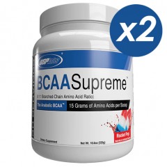 Незаменимые аминокислоты БЦАА USPLabs BCAA Supreme 8:1:1 (мороженое rocket pop) - 1070 г (2 шт по 535 г)