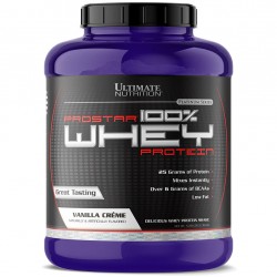 Ultimate Nutrition Prostar 100% Whey Protein - 2390 грамм ваниль