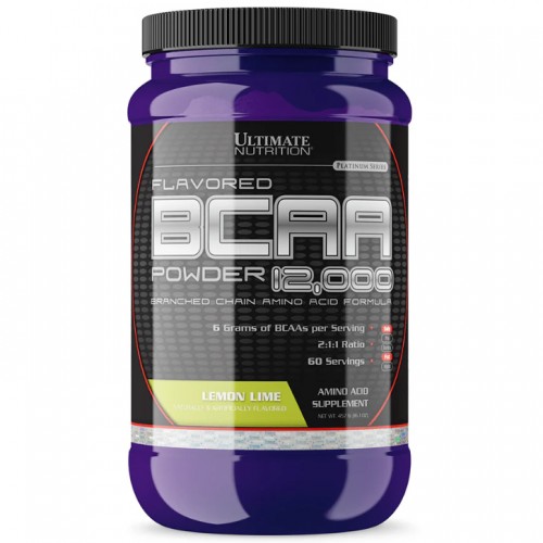 Ultimate Nutrition BCAA Powder 12000 - 457 грамм виноград