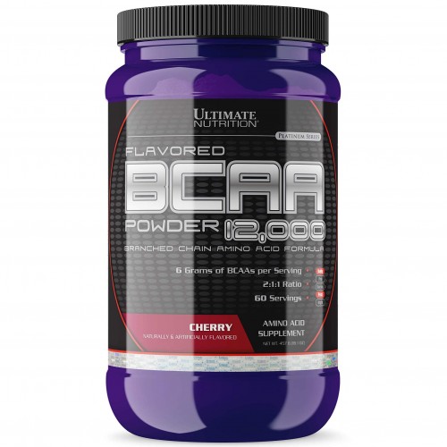 Ultimate Nutrition BCAA Powder 12000 - 457 грамм виноград