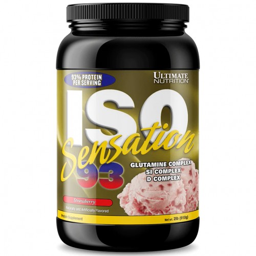 Изолят сывороточного белка Ultimate Nutrition Iso-Sensation 93 - 910 грамм (2lb)