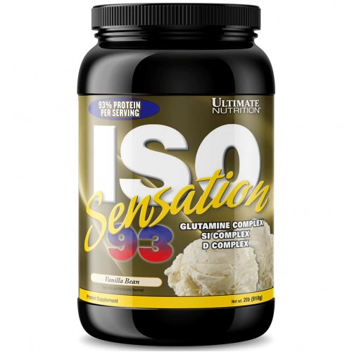 Изолят сывороточного белка Ultimate Nutrition Iso-Sensation 93 - 910 грамм (2lb)