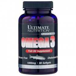Ultimate Nutrition Omega-3 1000 mg - 90 гелевых капсул